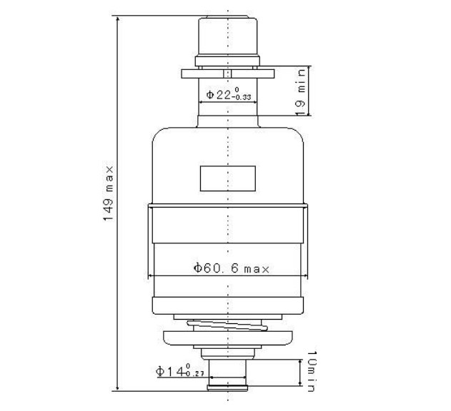 Vacuum Fault Interrupter In Circuit Breaker 5 KV Power Frequency