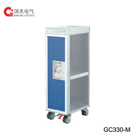 405*300*1030 Mm Airline Trolley Half Size Stainless Steel Trundle